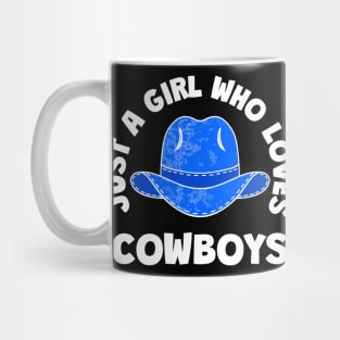 COWGIRL Western Loves Cowboys - Wild West Art Mug